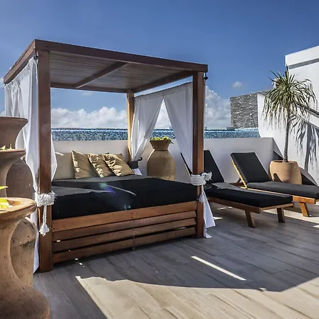Terrasse Hotel Playa Del Carmen