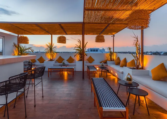Terrasse Playa del Carmen
